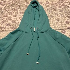 Super soft aqua colored hoodie size S